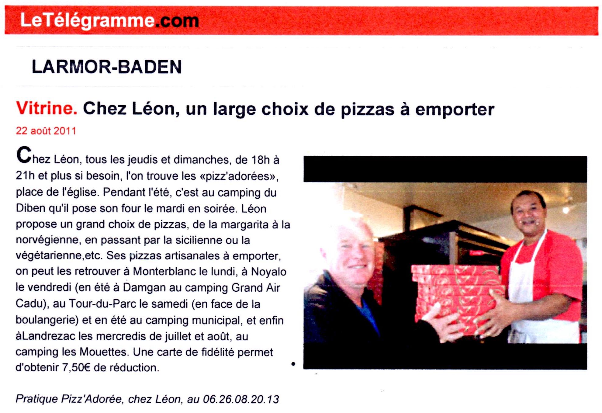 Le 22/08/11 – Larmor Baden