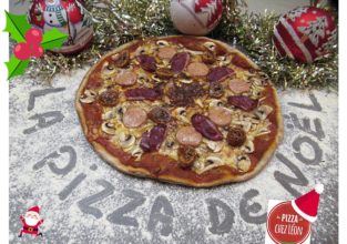La pizza de Noël