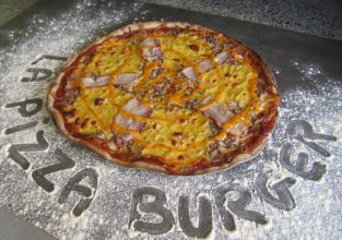 la pizza burger